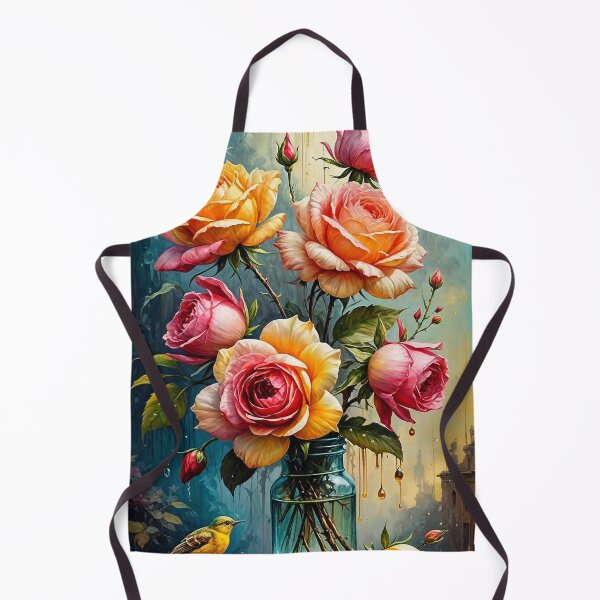 Item preview, Rose in Vase designed and sold by Undersea Ai Art.