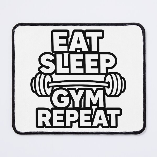 Item preview, Eat, Sleep, Gym, Repeat - Gym design designed and sold by Stellar Motion by Kornelia.