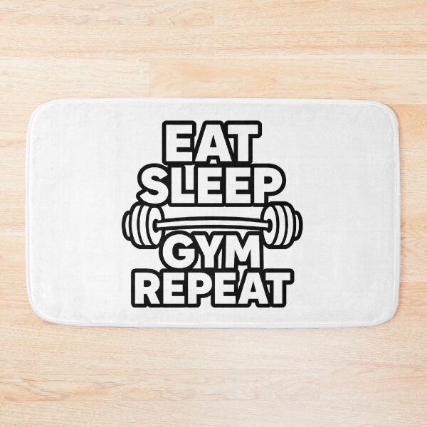 Item preview, Eat, Sleep, Gym, Repeat - Gym design designed and sold by Stellar Motion by Kornelia.