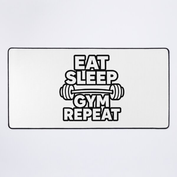 Item preview, Eat, Sleep, Gym, Repeat - Gym design designed and sold by Stellar Motion by Kornelia.