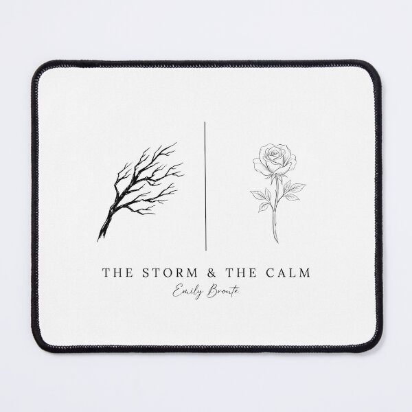 Item preview, The Storm And The Calm Emily Bronte Wuthering Heights designed and sold by Fenay Designs.