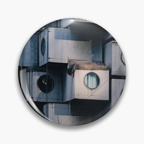 Item preview, Nakagin Capsule Tower in Abstract designed and sold by Jordan McChesney.