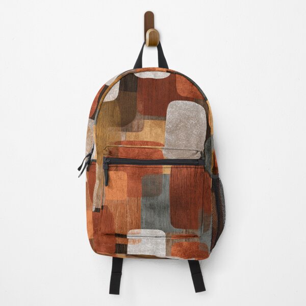 Item preview, Modern Earthy Geometric Organic Terracotta Ochre Seamless Pattern designed and sold by GrinGalore.