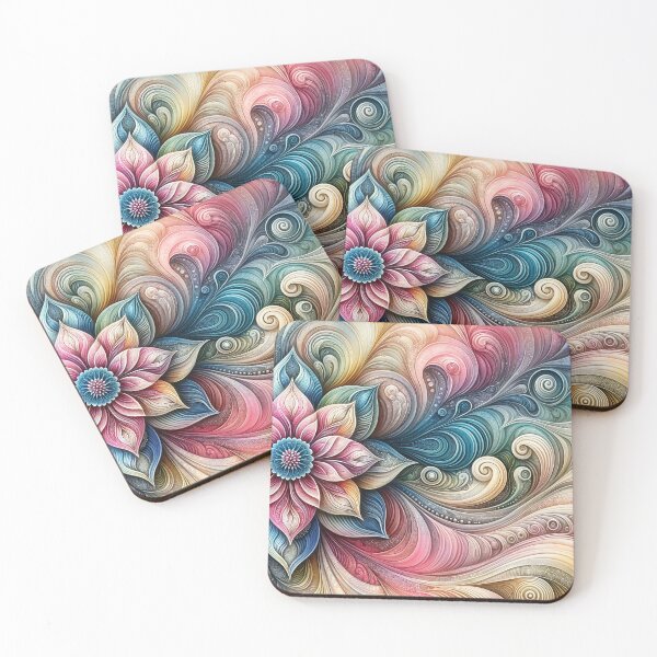 Item preview, Flower Abstract Design designed and sold by Undersea Ai Art.