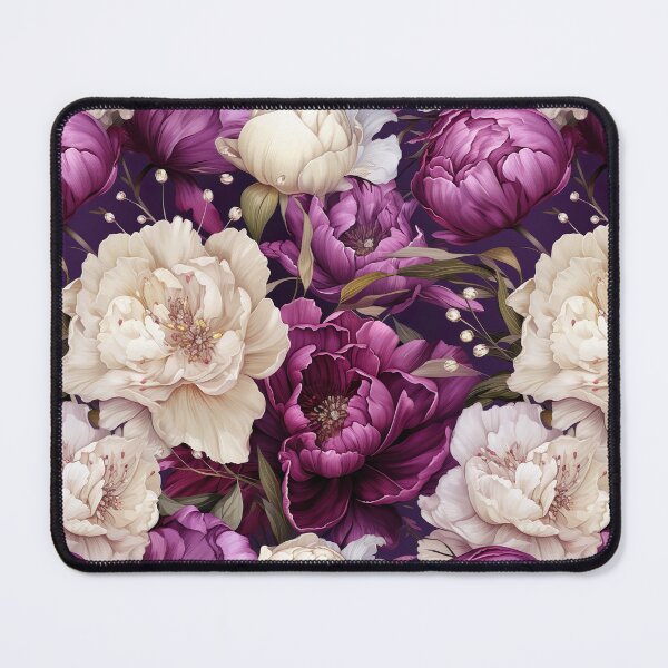 Item preview, Purple Floral Seamless Pattern designed and sold by Leylita Design.