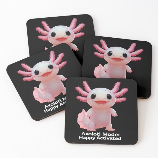 Item preview, Axolotl Mode Happy Activated Sweatshirt designed and sold by Cat-butt-shirts.
