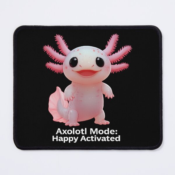 Item preview, Axolotl Mode Happy Activated Sweatshirt designed and sold by Cat-butt-shirts.