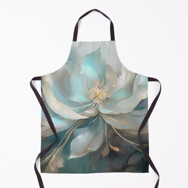 Item preview, Pearl blue gold flower designed and sold by AnnaHolyph.