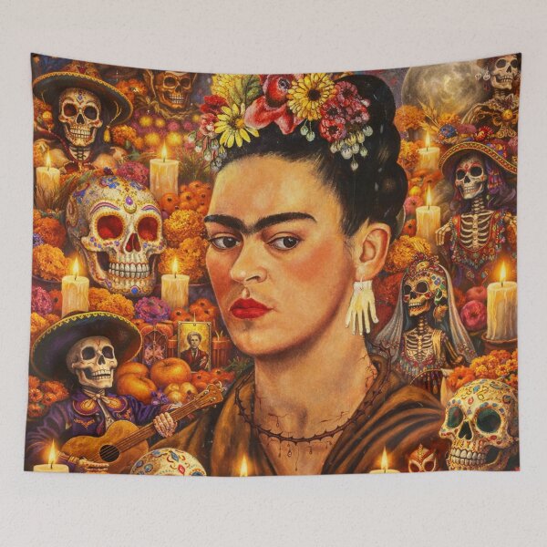 Item preview, Frida Kahlo Dia de Muertos designed and sold by Muycote.