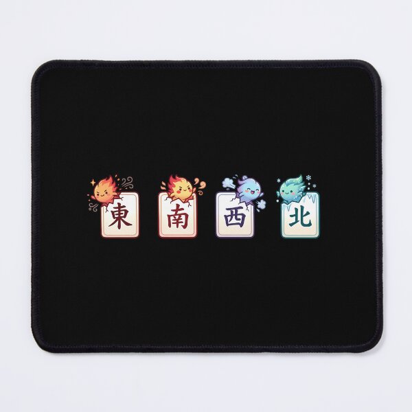 Item preview, Mahjong Winds designed and sold by Funny Vintage Stickers And T-Shirts.