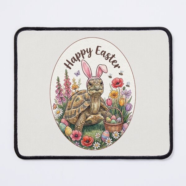 Item preview, Funny Tortoise Happy Easter Egg Bunny Boys Girls Kids designed and sold by FurryHavenPH.