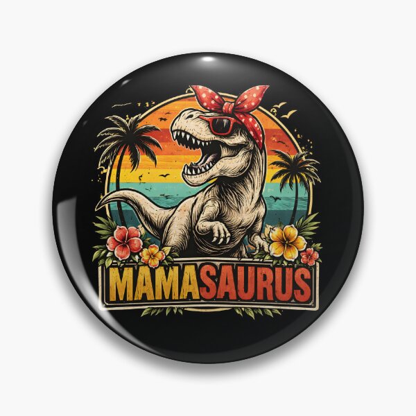 Item preview, Mamasaurus Dinosaur Mom Summer Vibes designed and sold by Forged in the Warp.