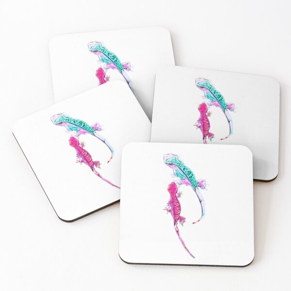 Item preview, Vibrant Geckos  designed and sold by Catskill Cresties .
