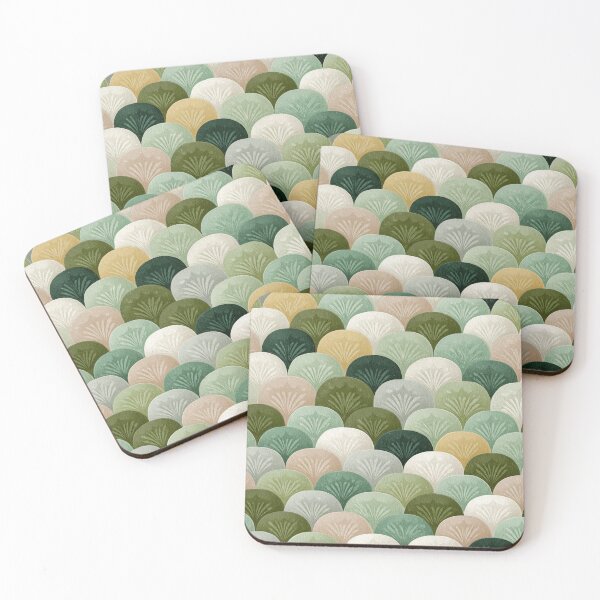 Item preview, Soft Romantic Muted Green Sage Ivory Seamless Pattern designed and sold by GrinGalore.