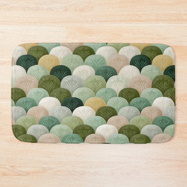 Item preview, Soft Romantic Muted Green Sage Ivory Seamless Pattern designed and sold by GrinGalore.