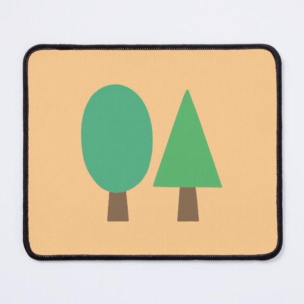 Item preview, Minimalist Geometric Trees Illustration designed and sold by ubborn.