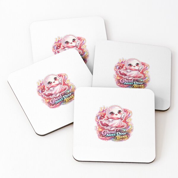 Item preview, Ghoul Next Door Boss – Kawaii Dancing Ghost with Disco Aura designed and sold by SparkVault.