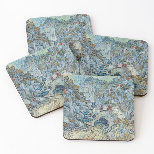 Item preview, The Ravine Les Peiroulets by Vincent van Gogh: Dramatic Post Impressionist Landscape designed and sold by artofuniverse.