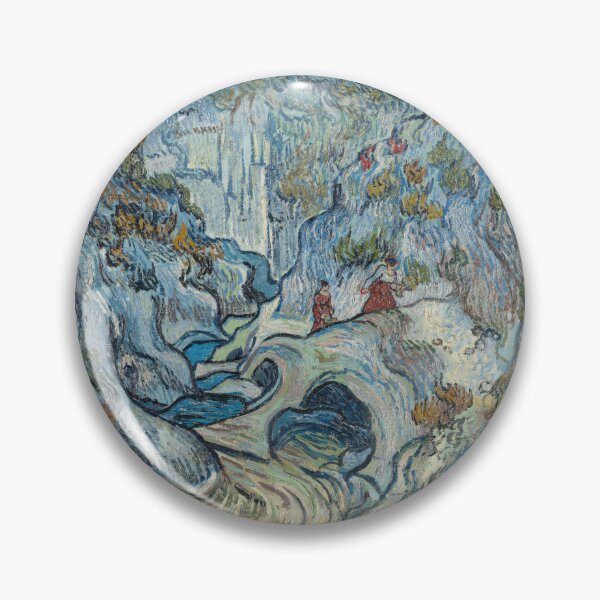Item preview, The Ravine Les Peiroulets by Vincent van Gogh: Dramatic Post Impressionist Landscape designed and sold by artofuniverse.