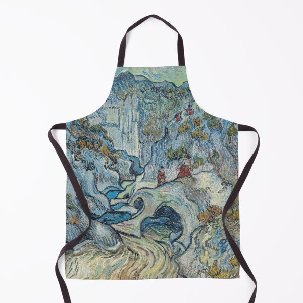 Item preview, The Ravine Les Peiroulets by Vincent van Gogh: Dramatic Post Impressionist Landscape designed and sold by artofuniverse.