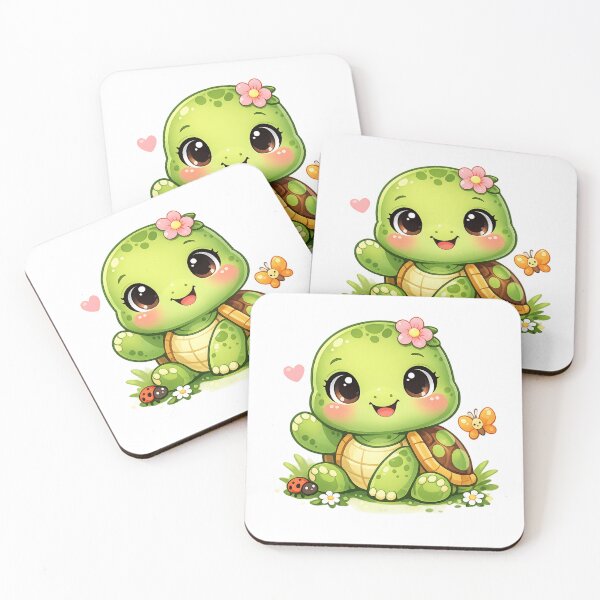 Item preview, Slow and Sweet: The Garden’s Happiest Turtle designed and sold by ToonyTeez.