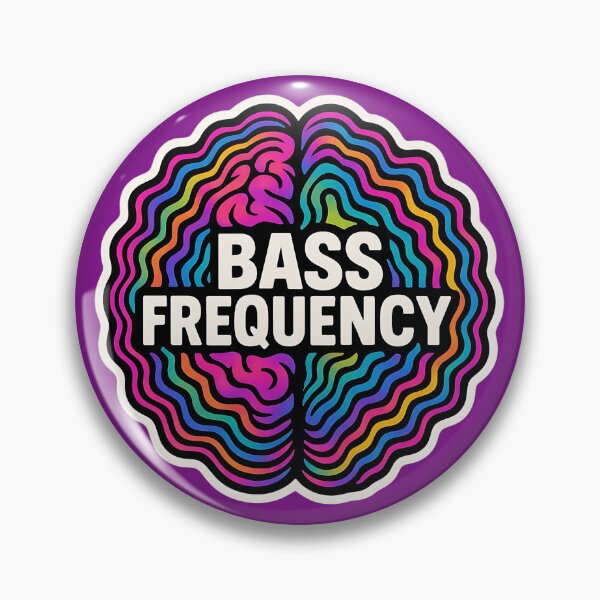 Item preview, Bass Frequency – Electronic Music Sound Wave Design designed and sold by |TRSSHOP|.