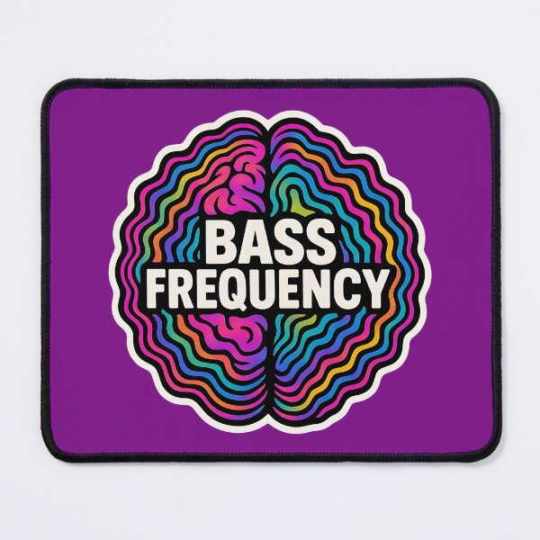 Item preview, Bass Frequency – Electronic Music Sound Wave Design designed and sold by |TRSSHOP|.