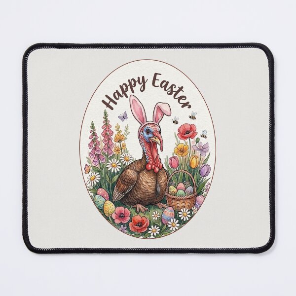 Item preview, Funny Turkey Happy Easter Egg Bunny Boys Girls Kids designed and sold by FurryHavenPH.