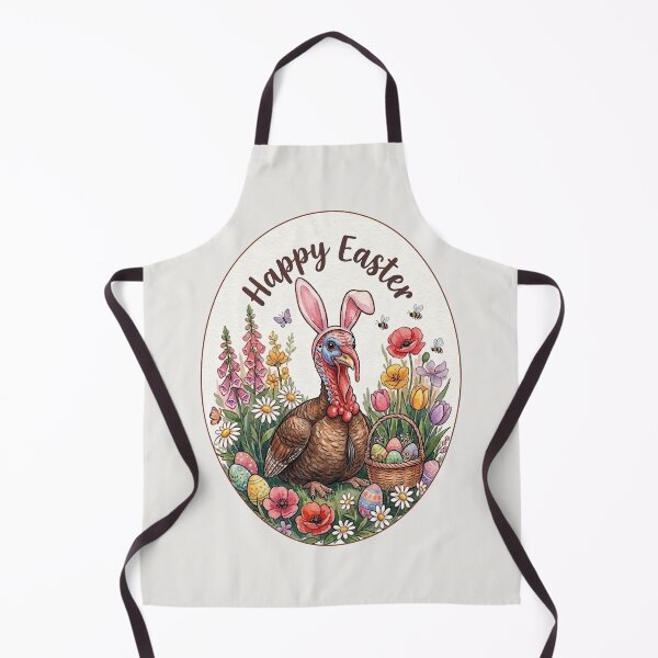 Item preview, Funny Turkey Happy Easter Egg Bunny Boys Girls Kids designed and sold by FurryHavenPH.