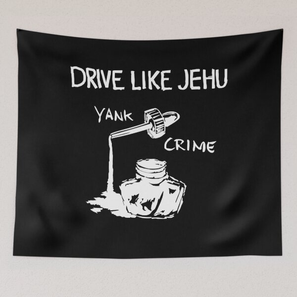 Artikelvorschau, Legendäres Post-Hardcore-Verbrechen: Drive Like Jeh Yark Crime entworfen und verkauft von Designerpop.