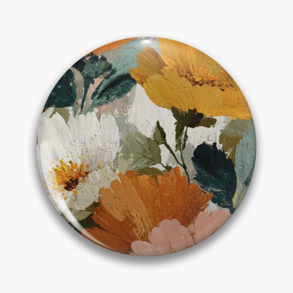 Item preview, Soft Romantic Abstract Floral Brush Painting Seamless Pattern designed and sold by GrinGalore.