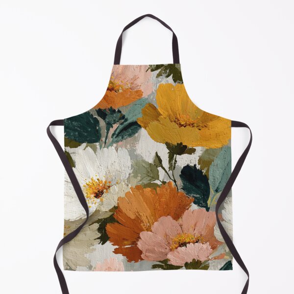 Item preview, Soft Romantic Abstract Floral Brush Painting Seamless Pattern designed and sold by GrinGalore.