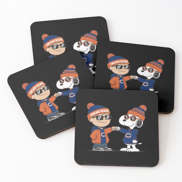 Item preview, Snoopy And Charlie Brown Chicago Bears designed and sold by JonathalIngham.