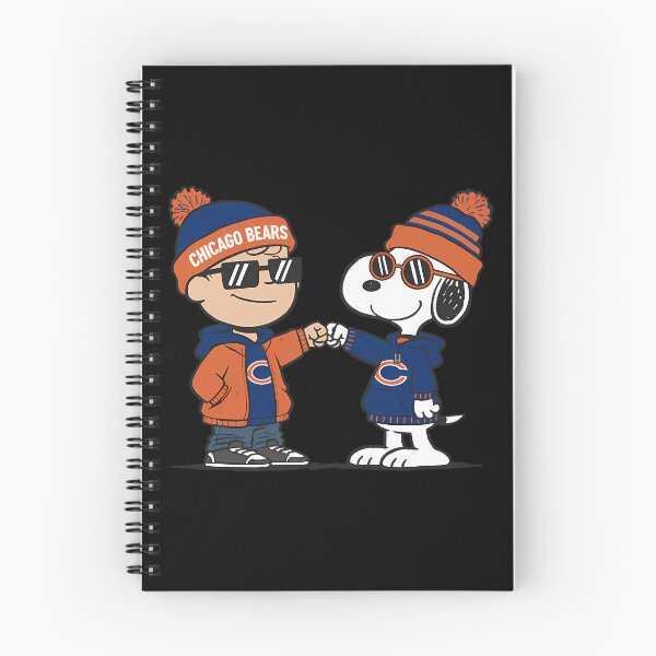 Item preview, Snoopy And Charlie Brown Chicago Bears designed and sold by JonathalIngham.