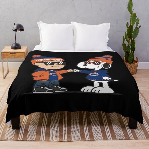 Item preview, Snoopy And Charlie Brown Chicago Bears designed and sold by JonathalIngham.