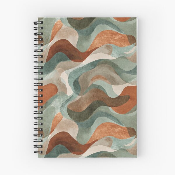 Item preview, Modern Abstract Asymmetrical Shapes Earthy Beige Seamless Pattern designed and sold by GrinGalore.