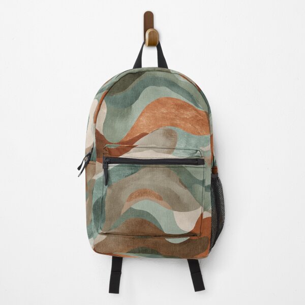 Item preview, Modern Abstract Asymmetrical Shapes Earthy Beige Seamless Pattern designed and sold by GrinGalore.