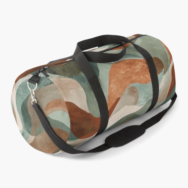 Item preview, Modern Abstract Asymmetrical Shapes Earthy Beige Seamless Pattern designed and sold by GrinGalore.