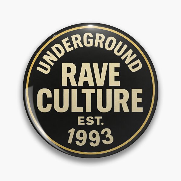 Item preview, Underground Rave Culture 1993 – Old School Rave Design designed and sold by |TRSSHOP|.