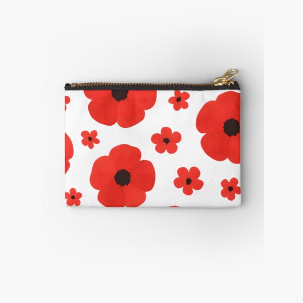 Item preview, Little red poppies pattern designed and sold by uunaa.