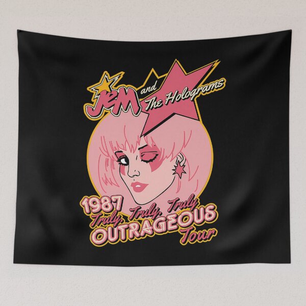 Item preview, Jem And The Holograms Tour 1987 Truly Outrageous Tour designed and sold by Designerpop.