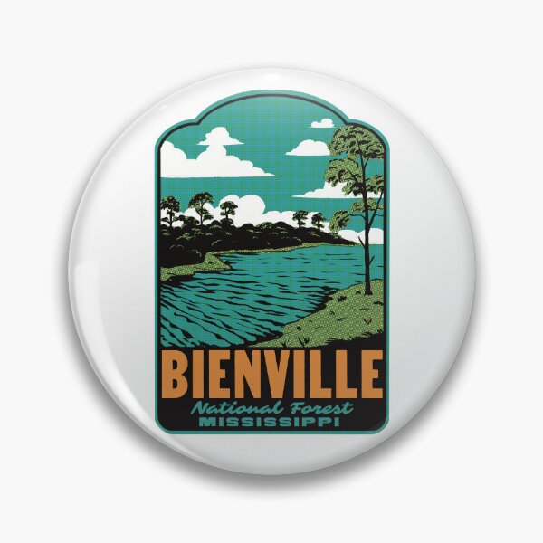 Item preview, Bienville National Forest Mississippi Retro designed and sold by HalpinDesign.
