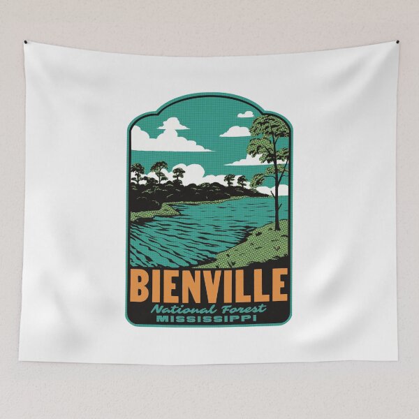 Item preview, Bienville National Forest Mississippi Retro designed and sold by HalpinDesign.