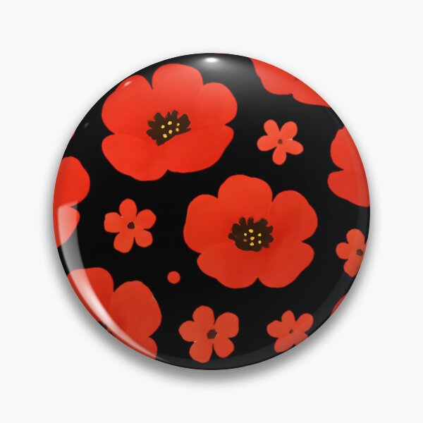 Item preview, Little red poppies designed and sold by uunaa.