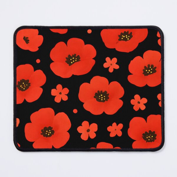 Item preview, Little red poppies designed and sold by uunaa.