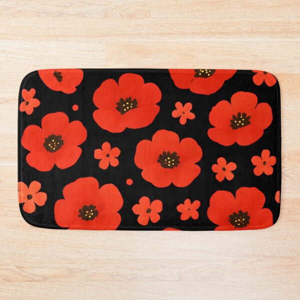 Item preview, Little red poppies designed and sold by uunaa.