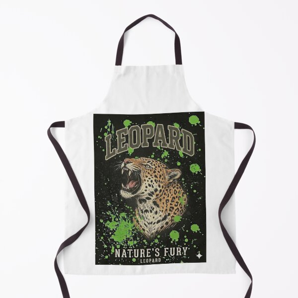 Item preview, Leopard Fury Vintage Apparel Graphic designed and sold by CoolLookClothes.