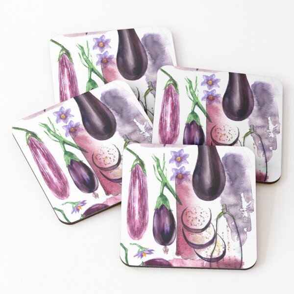 Item preview, Eggplant botanical designed and sold by bokasin.