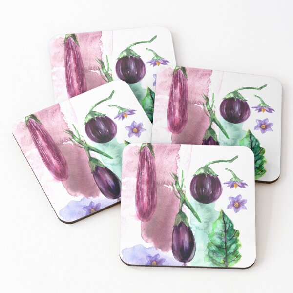 Item preview, Eggplant botanical designed and sold by bokasin.