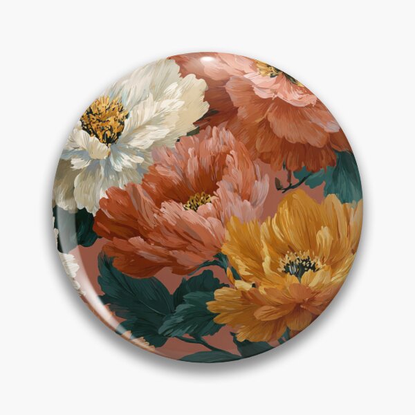 Item preview, Soft Romantic Floral Bright Peonies Painting Seamless Pattern designed and sold by GrinGalore.